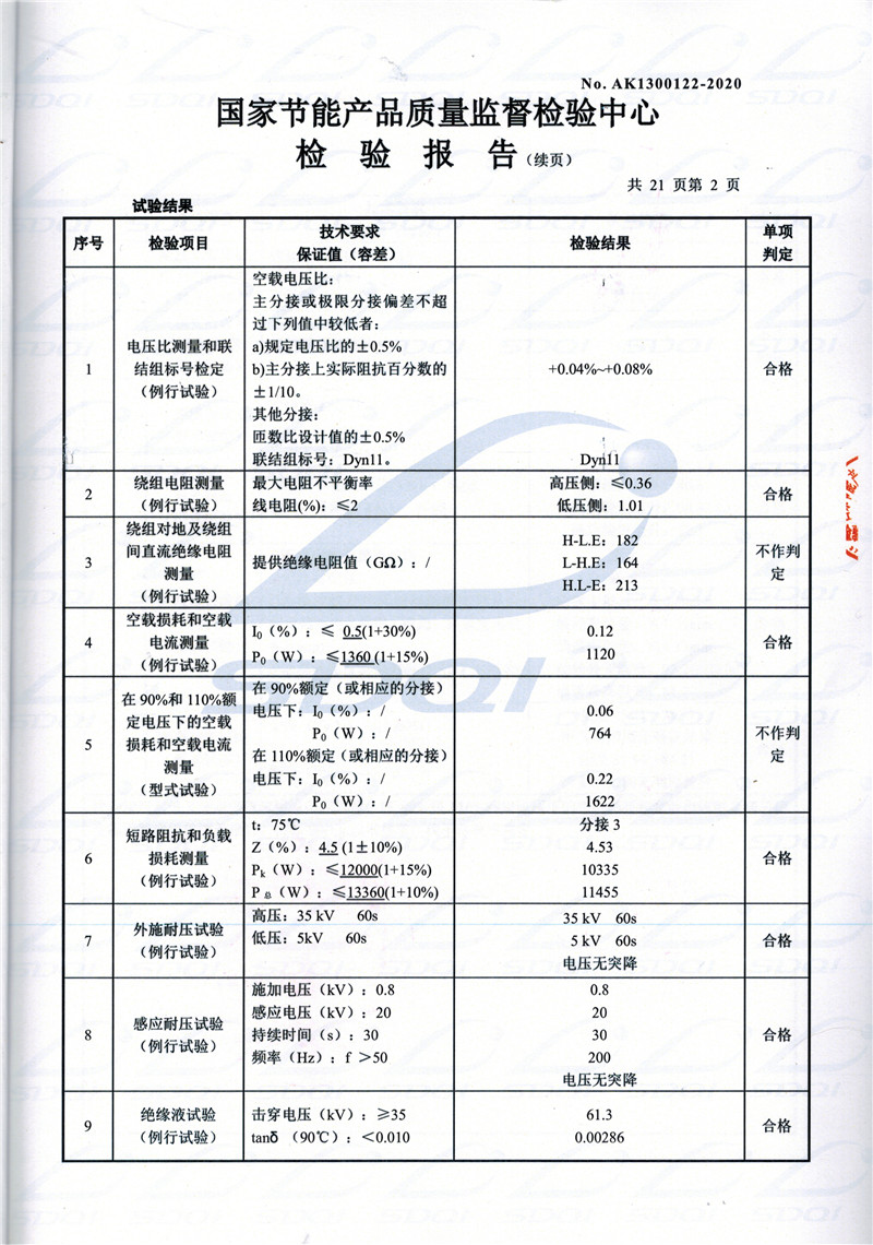 高低压试验报告-S11-1250迎泽迎泽迎泽油浸式变压器-2.jpg